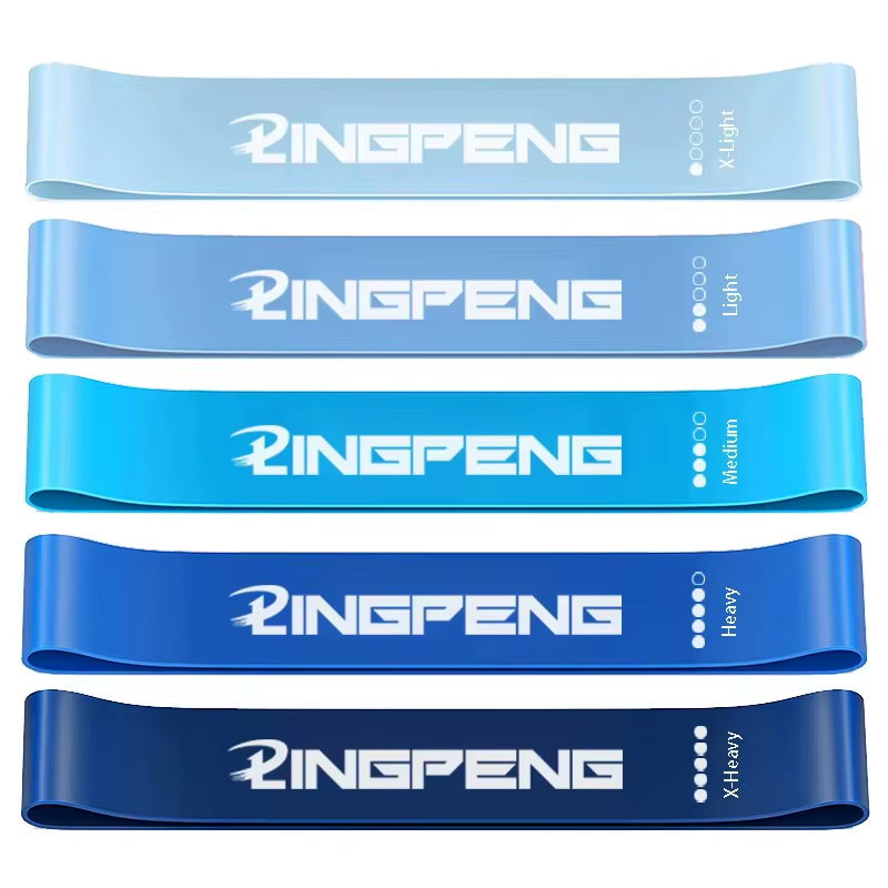 Resistance Bands for Yoga and Fitness Training - Elastic Loop Stretch Band for Hip, Leg, and Squat Exercises