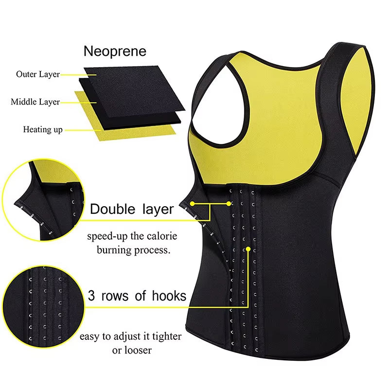 Women Waist Trainer Girdles Slimming Belt Waist Cincher Corset Neoprene Shaperwear Vest Tummy Belly Girdle Body Shapers
