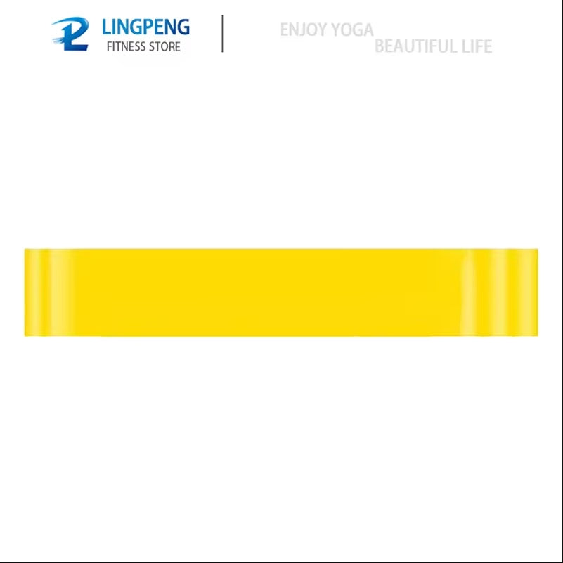 Resistance Bands for Yoga and Fitness Training - Elastic Loop Stretch Band for Hip, Leg, and Squat Exercises