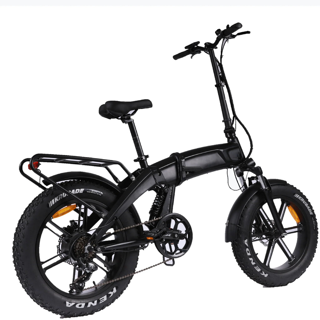 500W Manufacturer Promotion Two-Wheeled Bicycle Foldable Variable Speed Bicycle Magnesium Alloy Integrated Wheel Lightweight Mountain Bike
