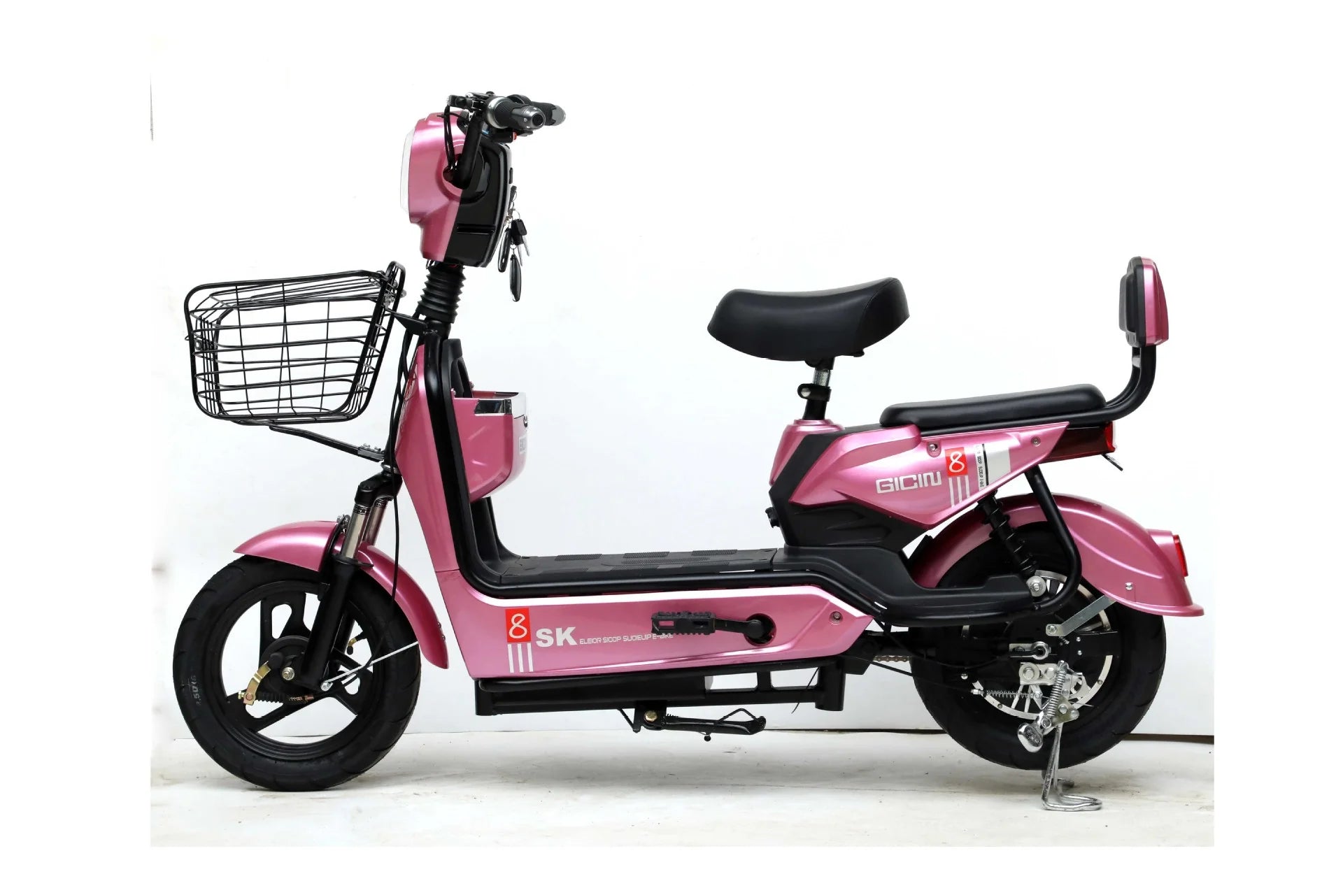 Two-Wheeled Electric Vehicle Source Factory Exports Electric Vehicle Complete Vehicle Adult Two-Wheeled Electric Bicycle Small Battery Vehicle