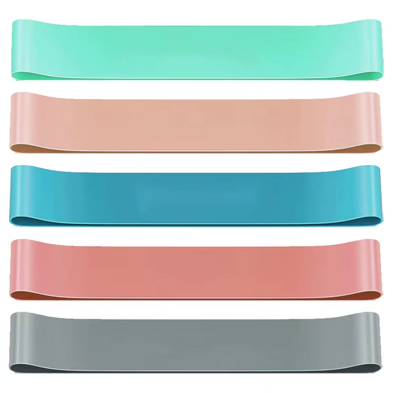 Resistance Bands for Yoga and Fitness Training - Elastic Loop Stretch Band for Hip, Leg, and Squat Exercises