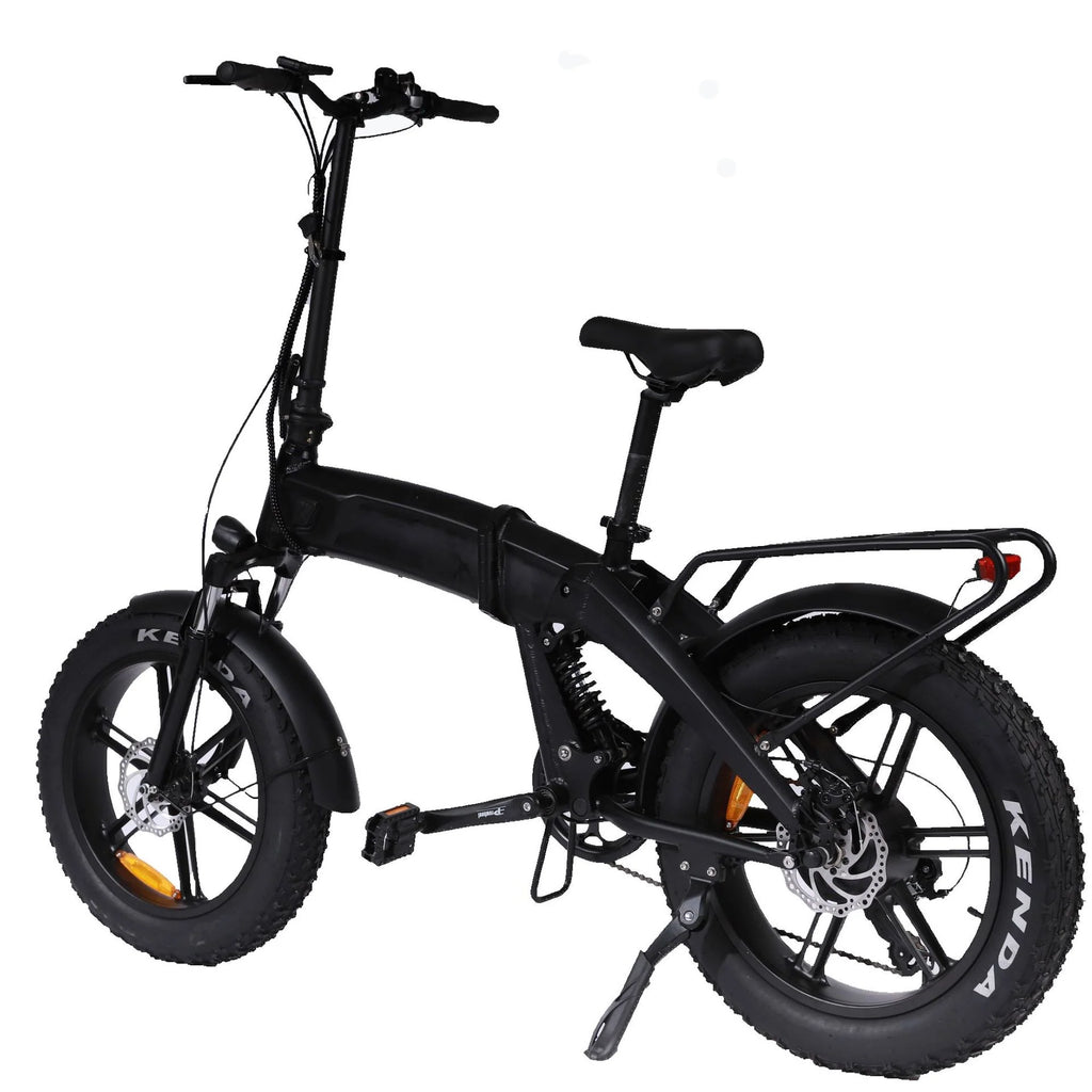 500W Manufacturer Promotion Two-Wheeled Bicycle Foldable Variable Speed Bicycle Magnesium Alloy Integrated Wheel Lightweight Mountain Bike