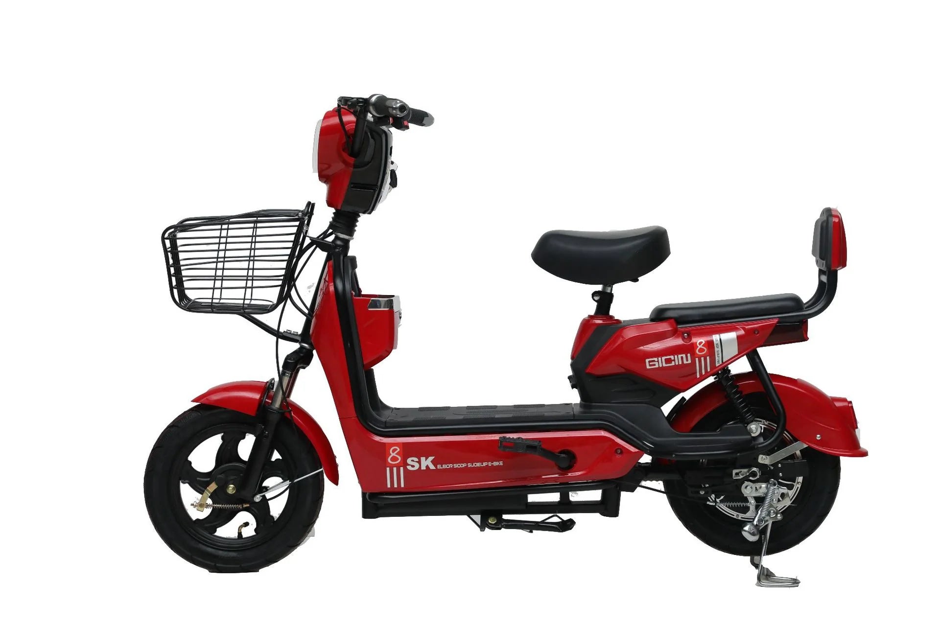 Two-Wheeled Electric Vehicle Source Factory Exports Electric Vehicle Complete Vehicle Adult Two-Wheeled Electric Bicycle Small Battery Vehicle