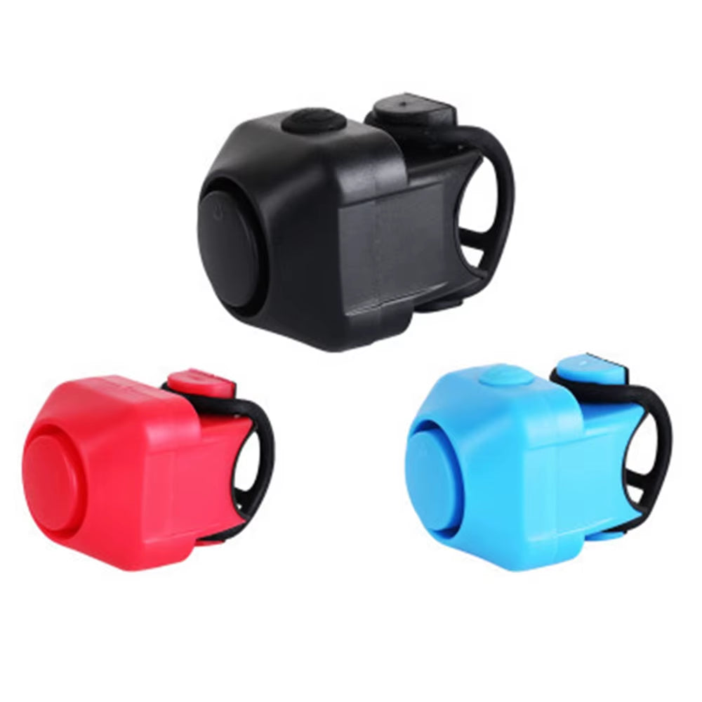 Bike Electronic Loud Horn 130 Db Warning Safety Electric Bell Police Siren Bicycle Handlebar Alarm Ring Bell Cycling Accessories