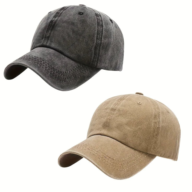 Unisex Adjustable Baseball Cap with Stretchy Fabric and Secure Drawstring Closure for Sports