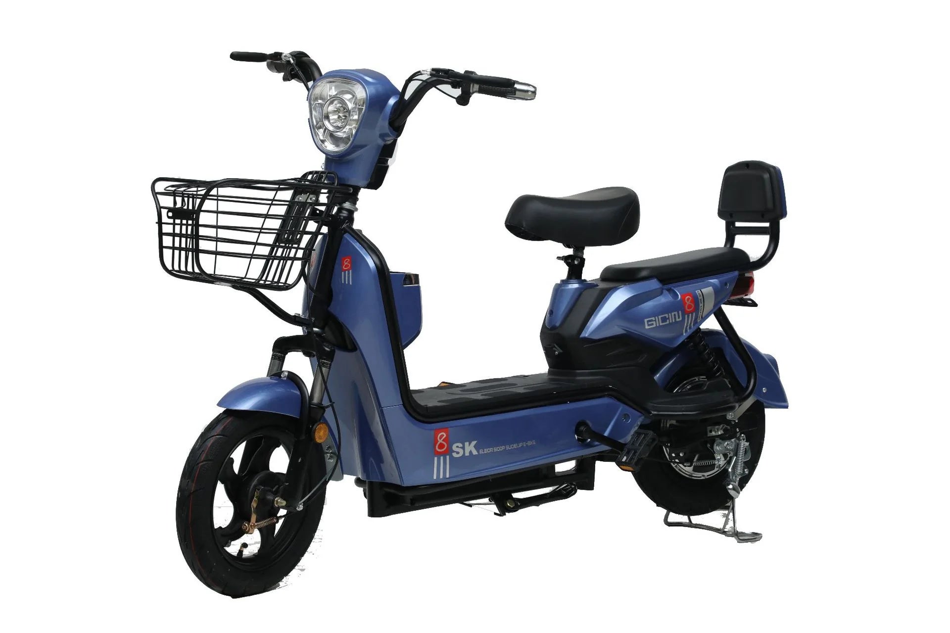 Two-Wheeled Electric Vehicle Source Factory Exports Electric Vehicle Complete Vehicle Adult Two-Wheeled Electric Bicycle Small Battery Vehicle