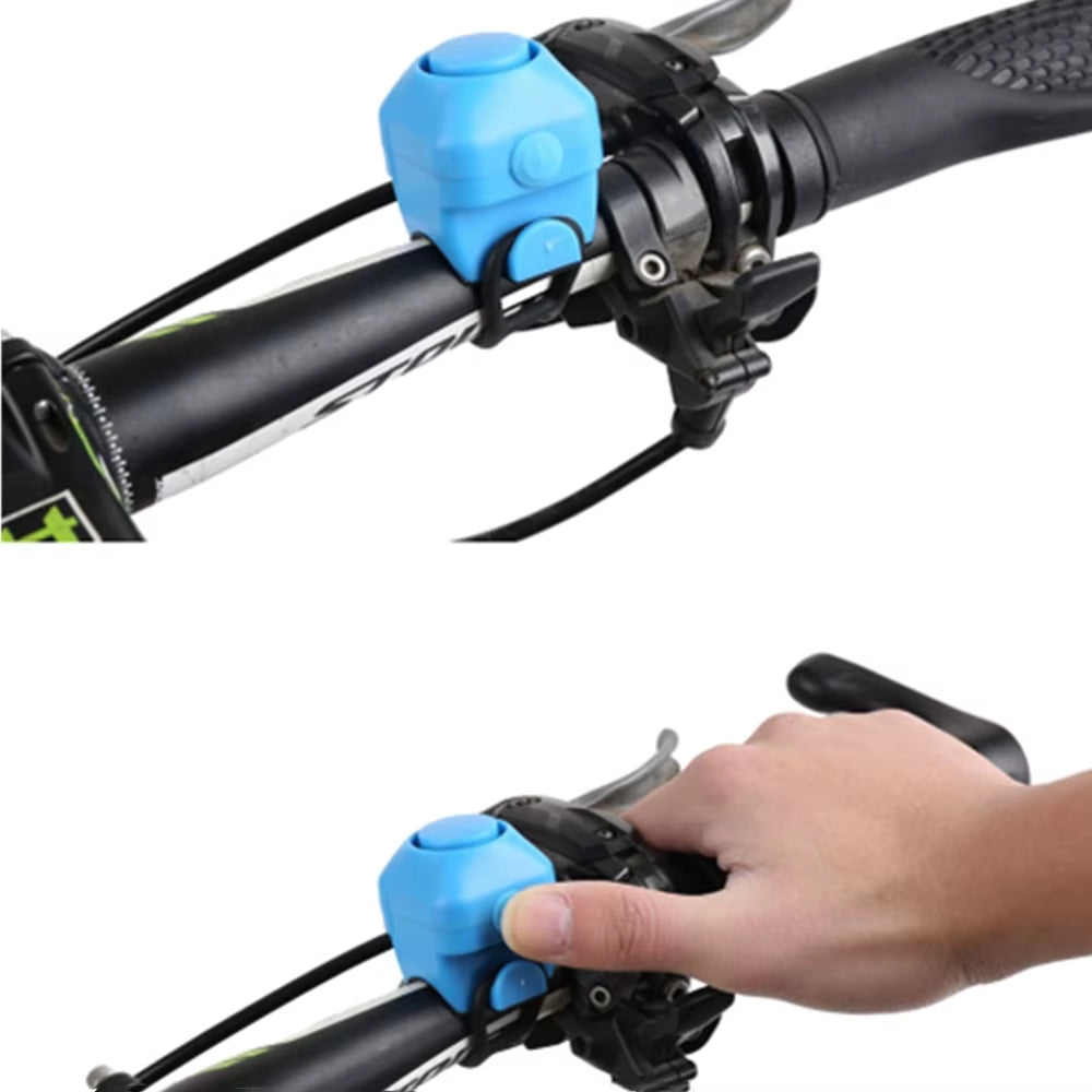 Bike Electronic Loud Horn 130 Db Warning Safety Electric Bell Police Siren Bicycle Handlebar Alarm Ring Bell Cycling Accessories