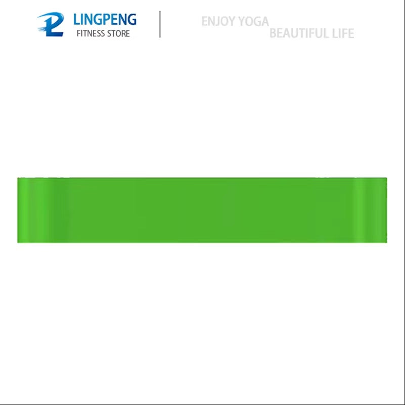 Resistance Bands for Yoga and Fitness Training - Elastic Loop Stretch Band for Hip, Leg, and Squat Exercises