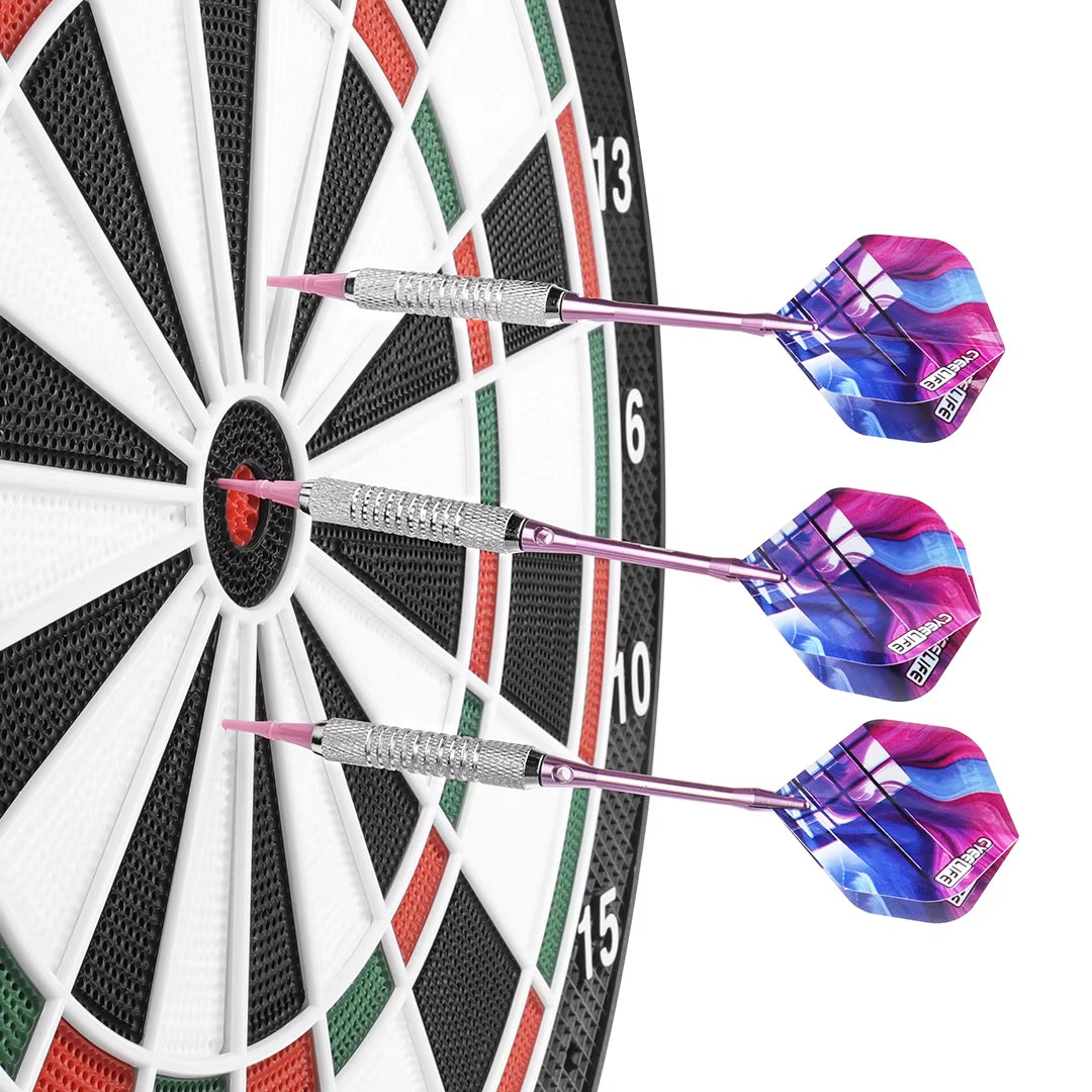 Professional Soft Tip Darts Set (16/18 Grams) with Additional Plastic Tips for Electronic Dartboard Accessories