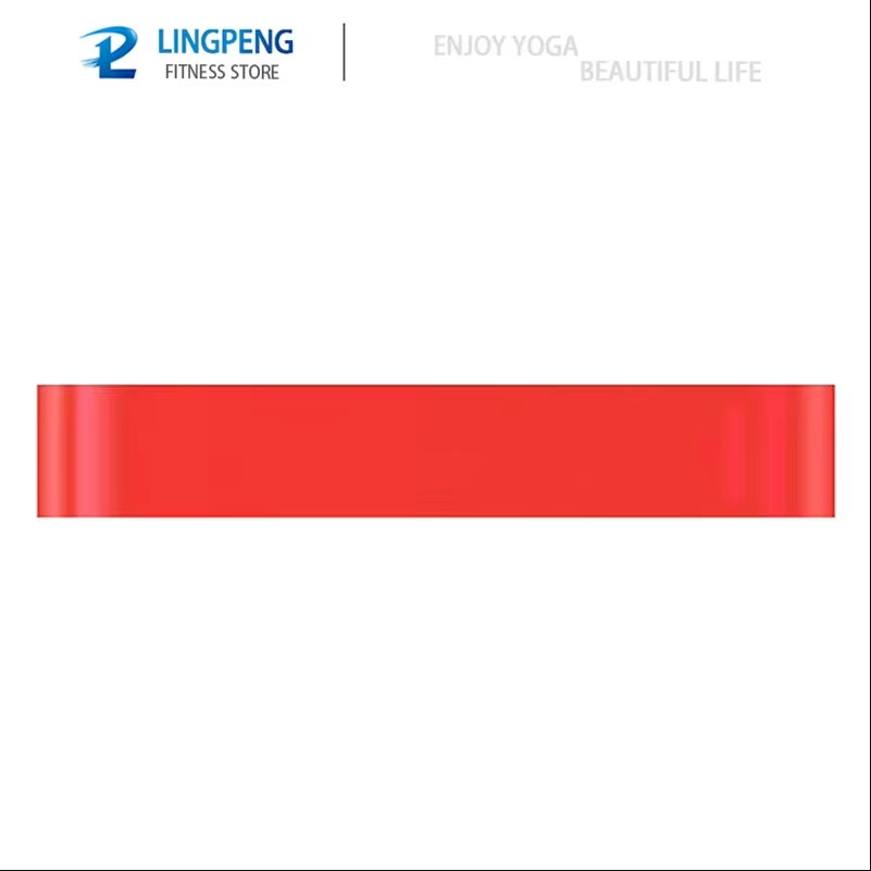 Resistance Bands for Yoga and Fitness Training - Elastic Loop Stretch Band for Hip, Leg, and Squat Exercises