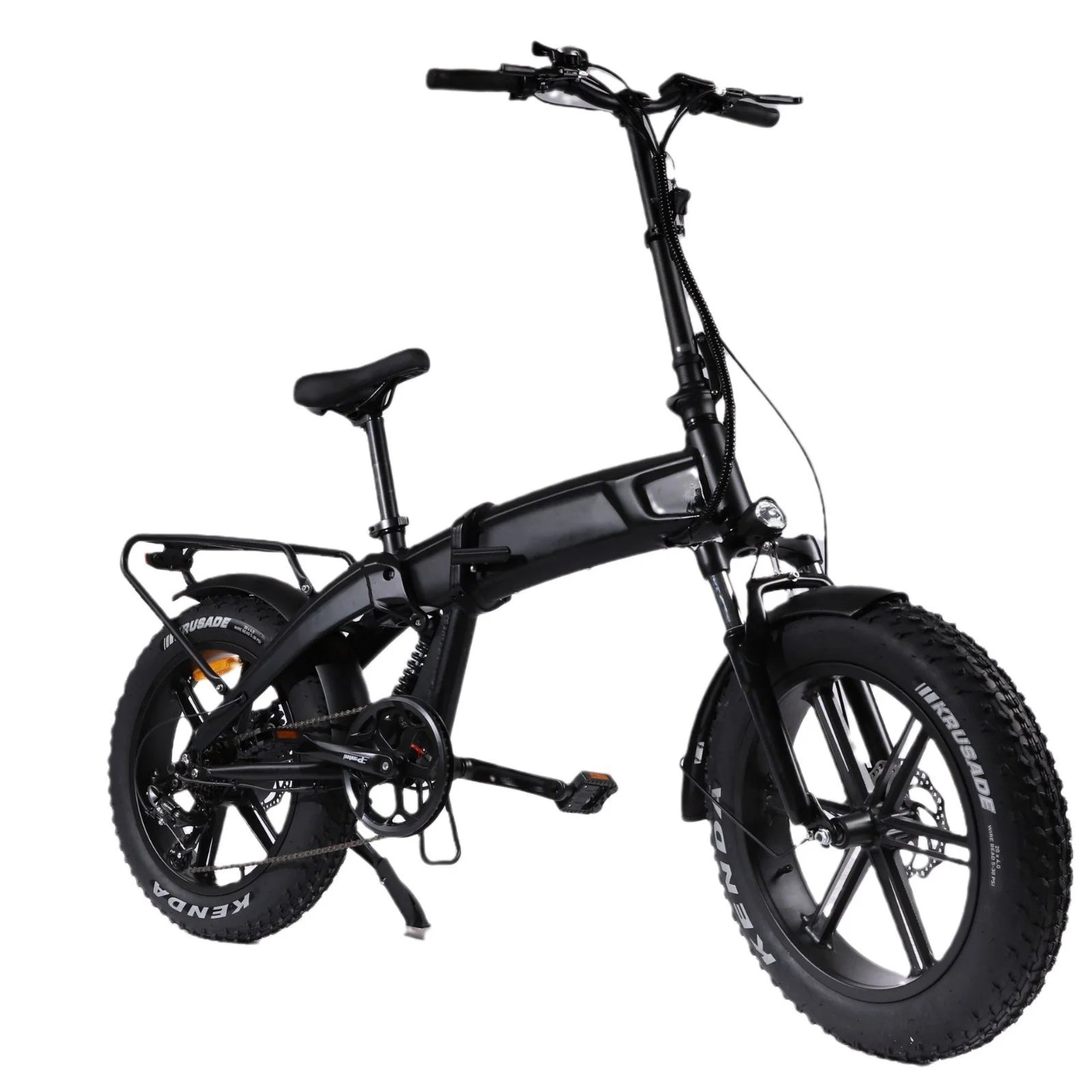 500W Manufacturer Promotion Two-Wheeled Bicycle Foldable Variable Speed Bicycle Magnesium Alloy Integrated Wheel Lightweight Mountain Bike